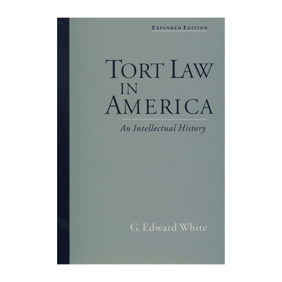 英文原版 Tort Law in America 美国的侵权法历史 英文版 进口英语原版书籍