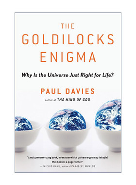 英文原版 The Goldilocks Enigma 金发姑娘谜 宇宙为什么适合生命存在 保罗·戴维斯 英文版 进口英语原版书籍