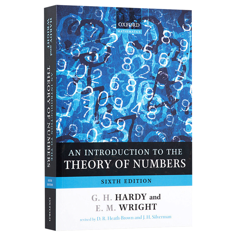 An Introduction to the Theory of Numbers 英文原版 数论概论(第6版)英国数学大师G. H. Hardy