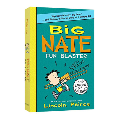 英文原版 Big Nate Fun Blaster Cheezy Doodles Crazy Comix and Loads of Laughs! 大内特活动书2 英文版 进口英语原版书籍