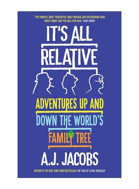英文原版 It's All Relative 万物的奇妙亲缘 世界家谱的追踪与探索之旅 英文版 进口英语原版书籍