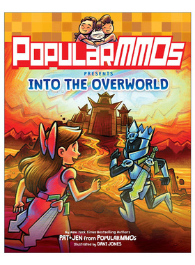 英文原版 PopularMMOs Presents Into the Overworld 全彩奇幻冒险游戏漫画 英文版 进口英语原版书籍