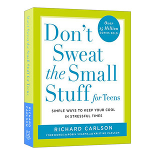 Sweat 书籍 进口英语原版 Teens Don 别再为小事抓狂 Small the 英文版 英文原版 Stuff 青春篇 for