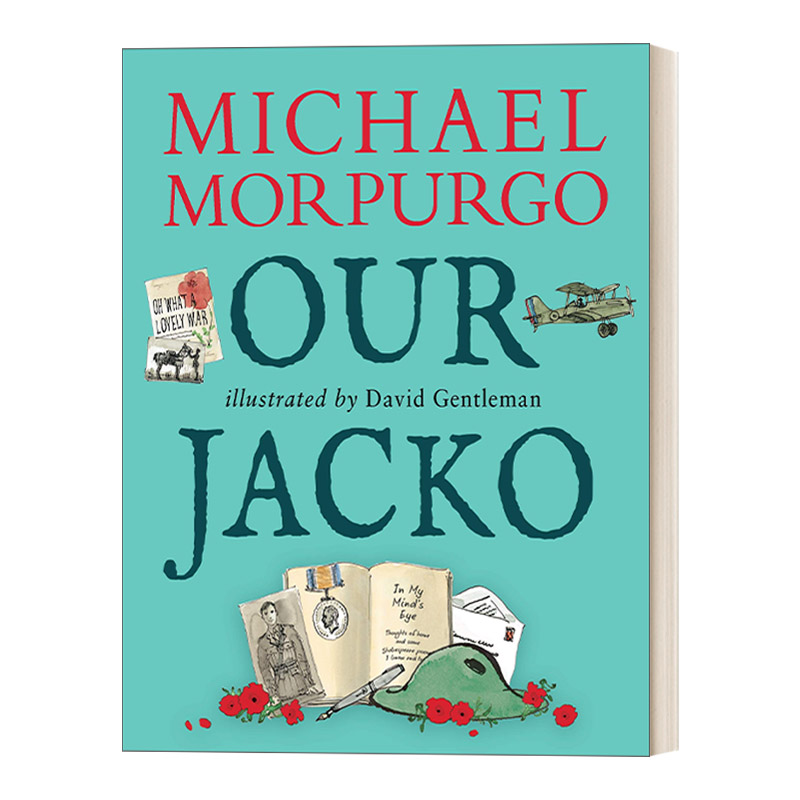 英文原版小说 Our Jacko 我们的杰克 《战马》作者迈克·莫波格作品 历史战争故事绘本 课外阅读书籍  英文版 进口英语原版书籍