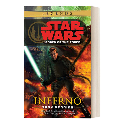 英文原版 Star Wars Legacy of the Force 6 Inferno 星球大战 原力传承九部曲6 地狱 科幻小说 Aaron Allston 英文版 进口英语书