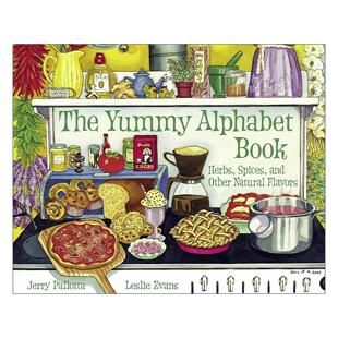 英文版 书籍 Alphabet 儿童香草香料科普百科绘本 词汇积累 美味字母书 Yummy Book 进口英语原版 英文原版 杰里·帕洛塔 The