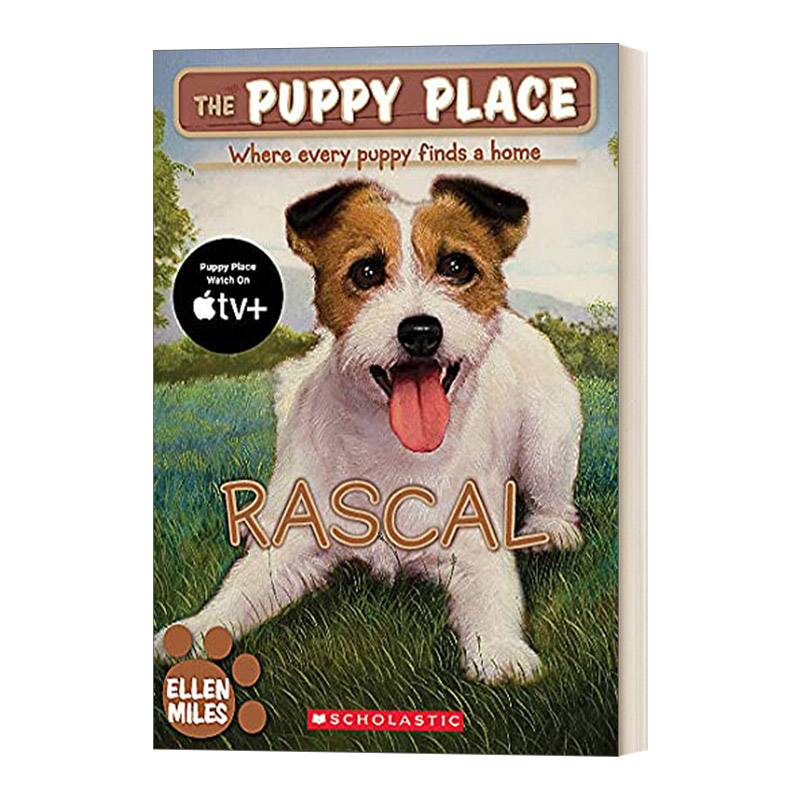 英文原版 The Puppy Place 4 Rascal 狗狗乐园4 暖心治愈 入门级章节书 英文版 进口英语原版书籍