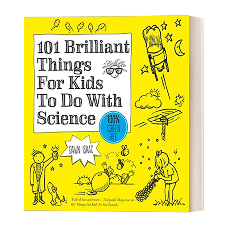 英文原版 101 Brilliant Things For Kids to do With Science 让孩子们用科学做101件聪明的事 英文版 进口英语原版书籍