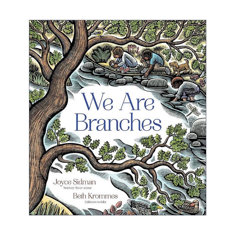 英文原版 We Are Branches 树之美 儿童科普精装绘本 植物知识百科图画书 英文版 进口英语原版书籍