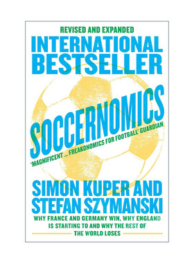 英文原版 Soccernomics 足球经济学 西蒙·库珀 新版 从经济学的角度解读足球 英文版 进口英语原版书籍