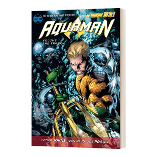 进口英语原版 Aquaman Vol.1 New 海王1 The 英文原版 书籍 DC新52 英文版 Trench