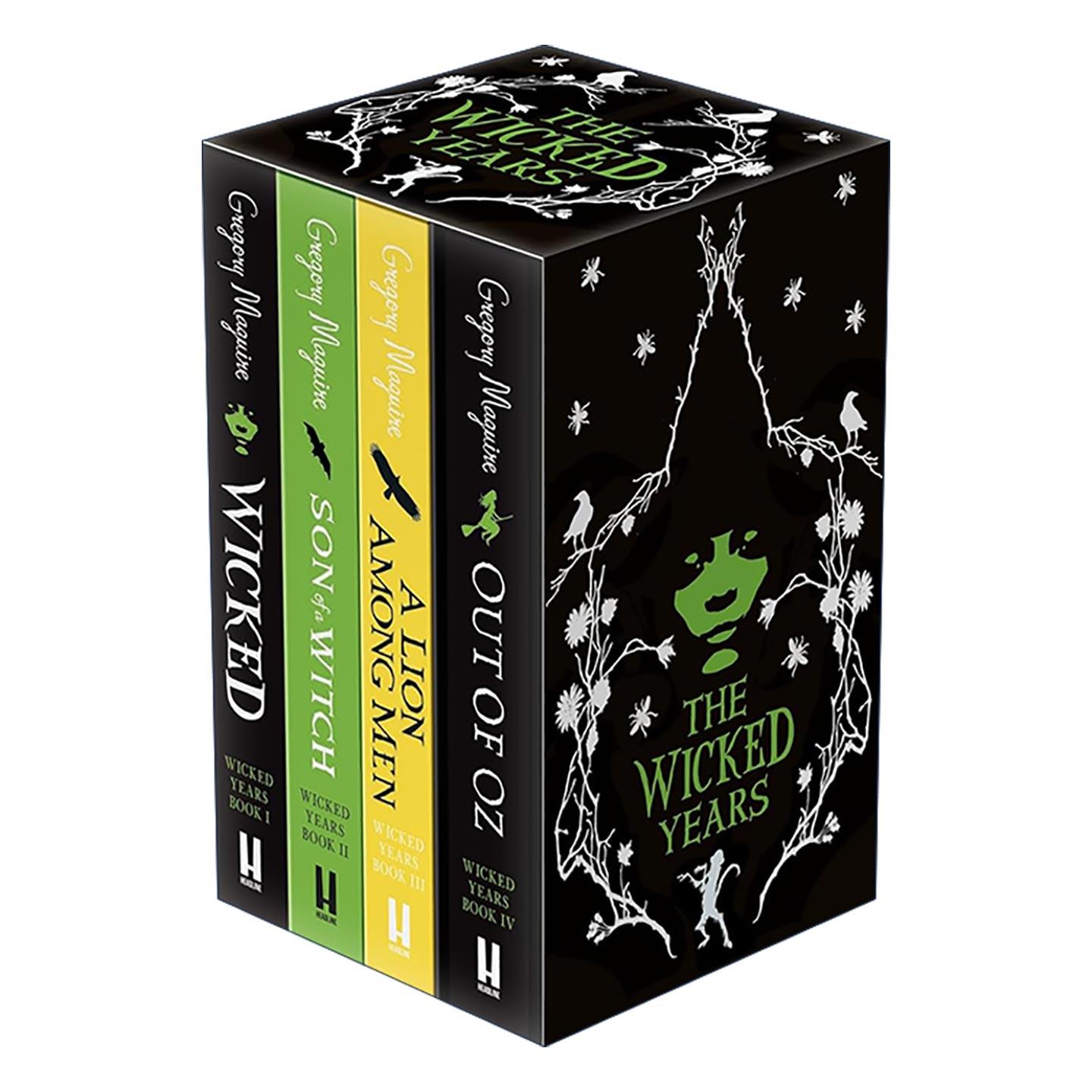 英文原版 The Wicked Years Quartet 魔法坏女巫四重奏 四本套装 英文版 进口英语原版书籍