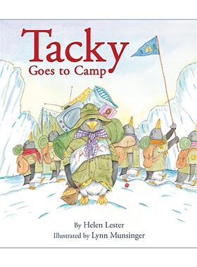 英文原版 Tacky Goes to Camp 塔奇去露营 海伦莱斯特 英文版 进口英语原版书籍