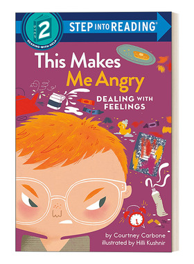 英文原版 Step into Reading 2 This Makes Me Angry Dealing With Feelings 学会处理情绪 这样会让我生气 英文版 进口英语书籍