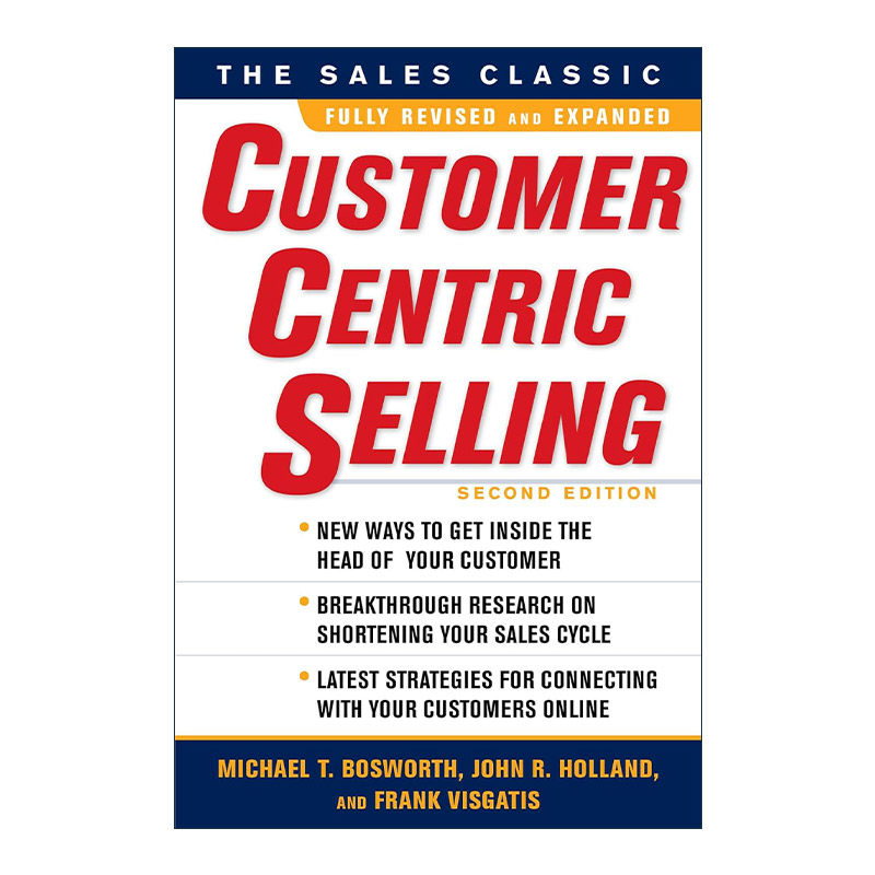 英文原版 The CustomerCentric Selling 以客户为中心的销售 精装第2版 英文版 进口英语原版书籍