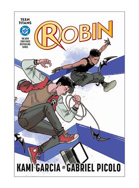 英文原版 Teen Titans Robin Connecting Cover Edition 少年泰坦 罗宾 DC漫画 Kami Garcia 英文版 进口英语原版书籍
