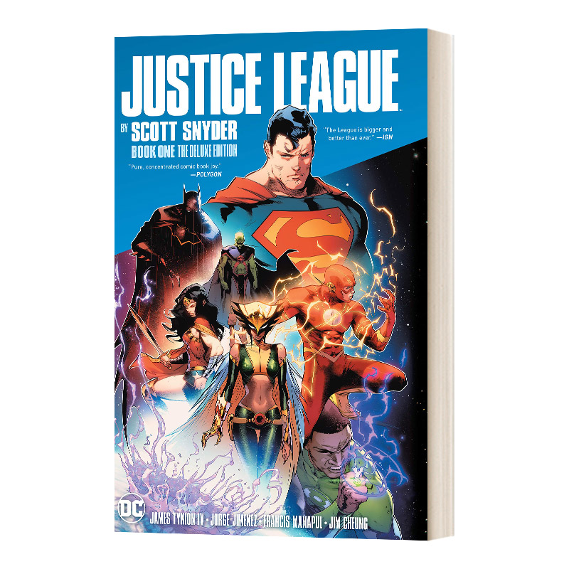 snyder book one deluxe edition 正义联盟01 豪华精装版 精装 英文版