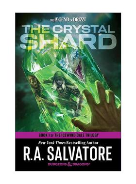 英文原版 The Crystal Shard The Icewind Dale Trilogy 01 碎魔晶 龙与地下城 冰风谷三部曲之一 R.A. Salvatore进口英语原版书籍
