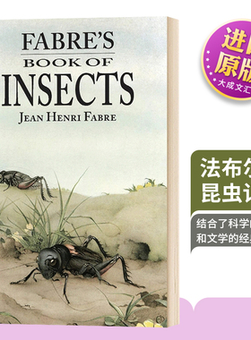 法布尔昆虫记 英文原版 Fabre's Book of Insects 英文版进口原版英语书籍