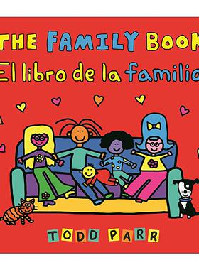 原版 The Family Book El libro de la familia 家庭之书 英语 西班牙语 双语版 纸板书 进口原版书籍