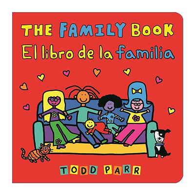 原版 The Family Book El libro de la familia 家庭之书 英语 西班牙语 双语版 纸板书 进口原版书籍