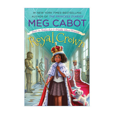 英文原版 Royal Crown From the Notebooks of a Middle School Princess 一个中学公主的笔记本4 英文版 进口英语原版书籍