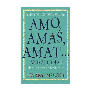 原版 Amo Amas Amat and All That 基础拉丁语入门学习教材 进口原版书籍