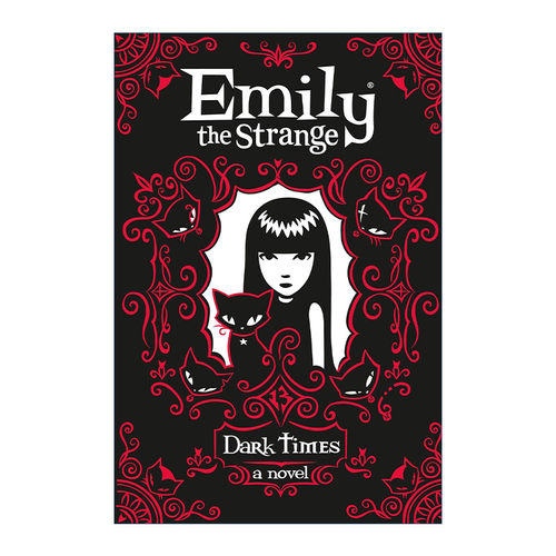 英文原版 Emily the Strange: Dark Times 怪异的艾米莉3 逢魔时刻 美国经典漫画人物小说 儿童章节书 精装 进口英语原版书籍
