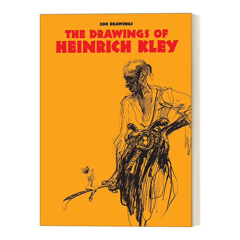 英文原版 The Drawings of Heinrich Kley 海因里希克莱的素描画作 英文版 进口英语原版书籍