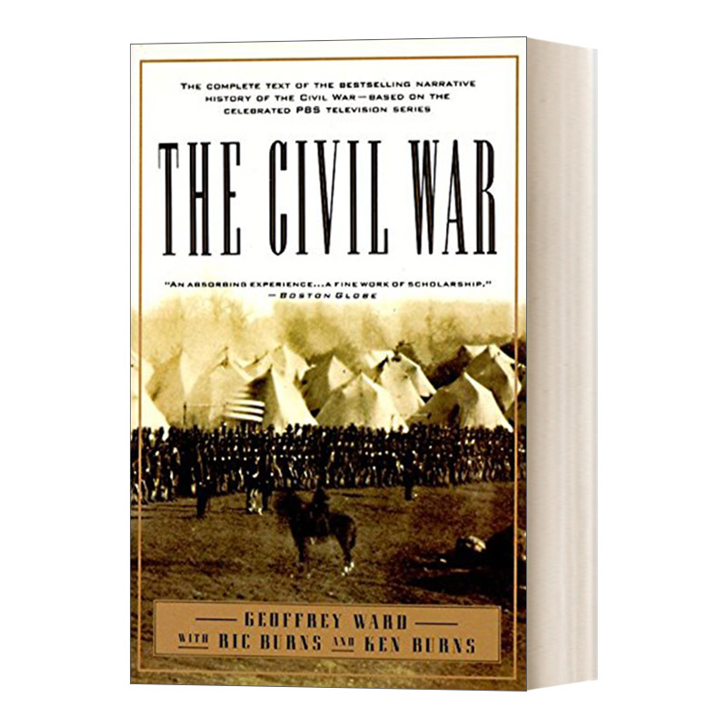 英文原版 The Civil War An Illustrated History Vintage Civil War Library美国内战图解历史 Geoffrey C. Ward英文版进口书