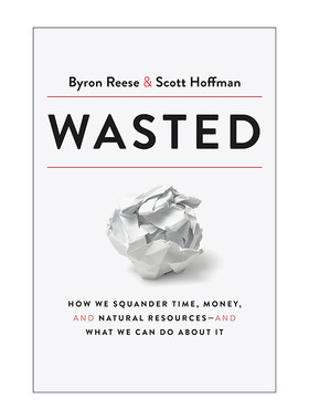 英文原版 Wasted 浪费 如何节省时间 金钱和自然资源 人工智能哲学作者Byron Reese 精装 英文版 进口英语原版书籍