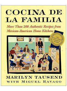 英文原版 Cocina de la Familia 家庭厨房 来自美籍墨西哥家庭厨房的200多道正宗食谱 英文版 进口英语原版书籍