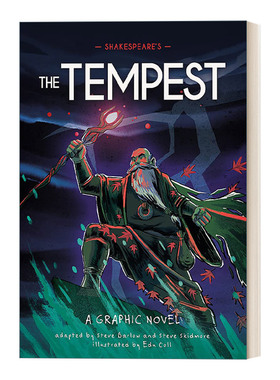 英文原版 Classics in Graphics Shakespeare's The Tempest 莎士比亚漫画版 暴风雨 精装 英文版 进口英语原版书籍