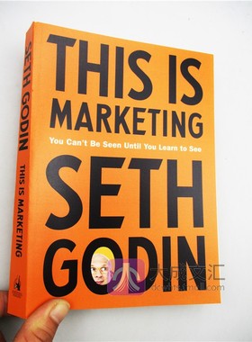 This Is Marketing 英文原版 这就是营销 直到你学会去看才可能被看到 市场营销 Seth Godin 英文版进口原版英语书籍