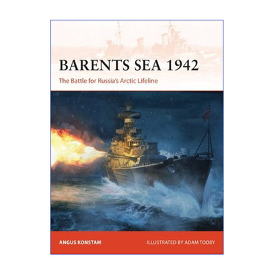 英文原版 Barents Sea 1942 二战英德1942巴伦支海海战 战争历史系列 英文版 进口英语原版书籍