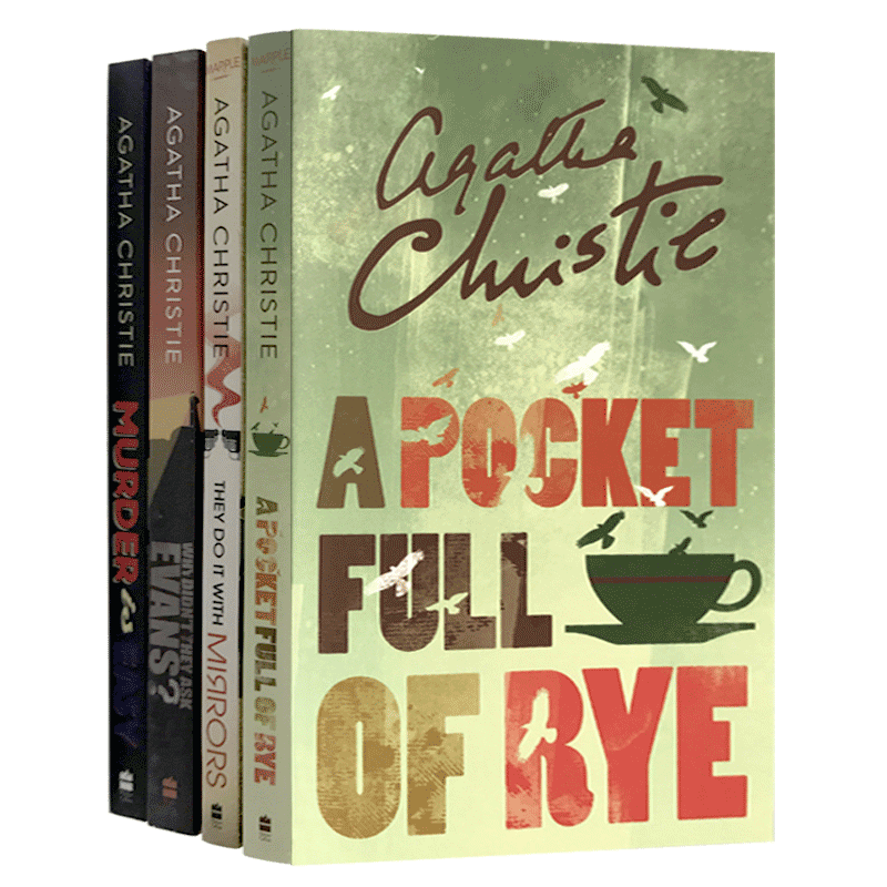 英文原版马普尔小姐探案第四季