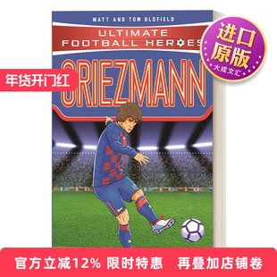 英文原版 Griezmann 超级足球明星人物传记 安托万 格列兹曼 Ultimate Football Heroes 英文版 进口英语原版书籍