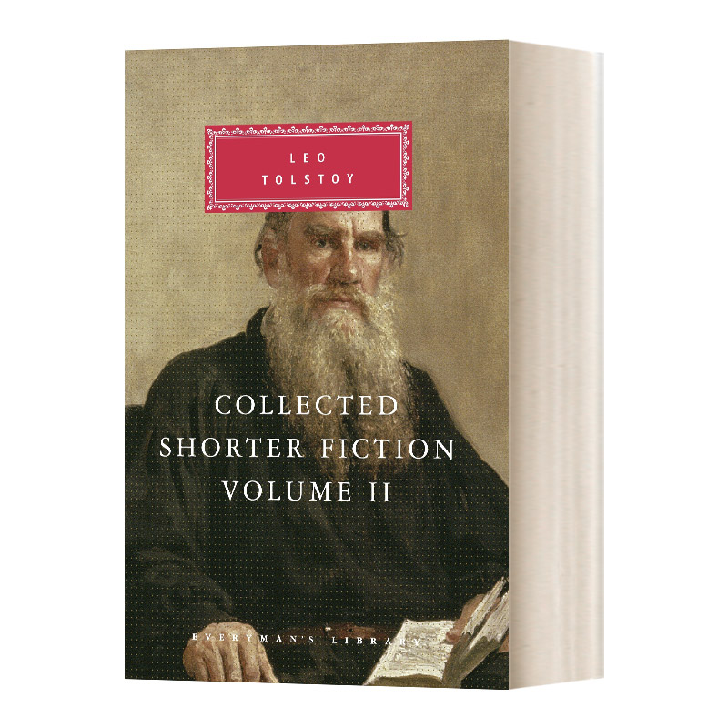 英文原版小说 Leo Tolstoy Collected Shorter Fiction Vol 2 托尔斯泰短篇小说集卷二 英文版 人人图书馆精装收藏版 进口英语书籍