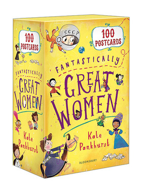 英文原版 Fantastically Great Women 100 Postcards 伟大非凡的女性系列 100张明信片 英文版 进口英语原版