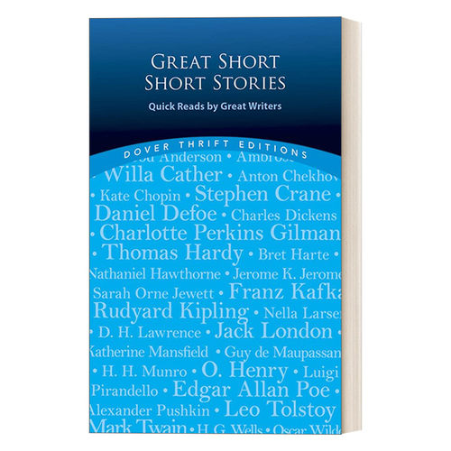 英文原版 Great Short Short Stories Quick Reads by Great Writers 优秀超短篇小说集 Dover Thrift Editions 进口英语原版书籍