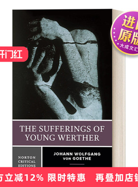 英文原版 The Sufferings of Young Werther 少年维特的烦恼 诺顿文学解读系列 普林斯顿大学名誉教授 英文版 进口英语原版书籍