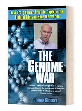 英文原版 The Genome War 基因组战争 克雷格 文特尔如何试图获取生命密码并拯救世界 英文版 进口英语原版书籍