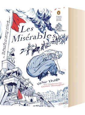 英文原版 Les Miserables 悲惨世界 企鹅经典豪华毛边版 英文版