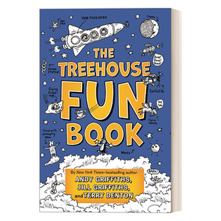 英文原版 The Treehouse Fun Book 疯狂树屋历险记活动书 英文版 进口英语原版书籍