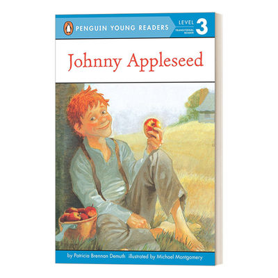 英文原版 Johnny Appleseed - Penguin Young Readers Level 3 苹果核 企鹅青少分级阅读3级 英文版 进口英语原版书籍