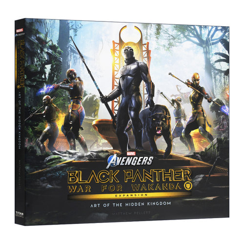 英文原版 Black Panther War for Wakanda Expansion 漫威黑豹 瓦坎达之战 游戏设定集 英文版 进口英语原版书籍
