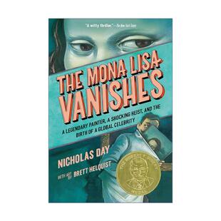 英文原版 The Mona Lisa Vanishes 蒙娜丽莎的消失 波士顿全球报号角书奖 儿童历史科普百科 达芬奇 英文版 进口英语原版书籍