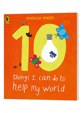 英文原版 10 Things I Can Do to Help My World 十件我能帮我们的地球做的事 吴敏兰绘本123 第90本 保护环境 英文版 进口书籍