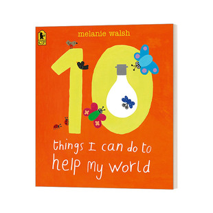 英文原版 10 Things I Can Do to Help My World 十件我能帮我们的地球做的事 吴敏兰绘本123 第90本 保护环境 英文版 进口书籍