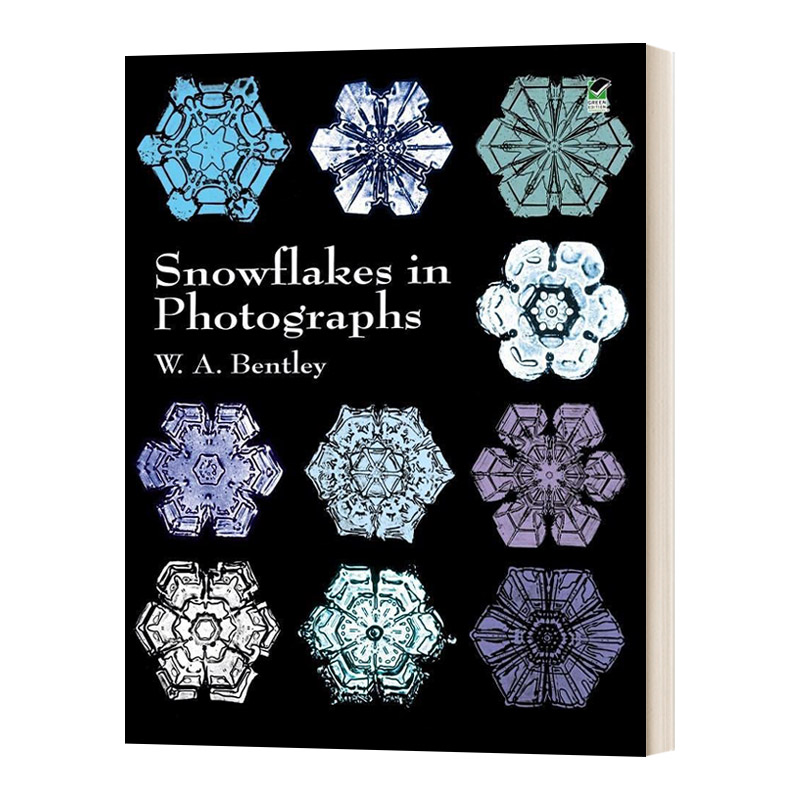 英文原版 Snowflakes in Photographs照片里的雪花英文版进口英语原版书籍